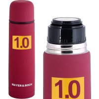 Термос Mayer&Boch 31486 1л (бордовый/желтый)