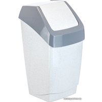 Мусорное ведро Idea Хапс 15 л (мраморный)