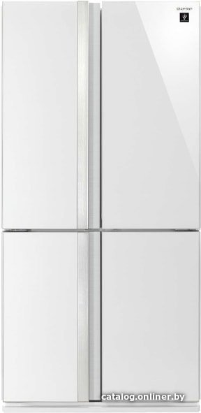 

Четырёхдверный холодильник Sharp SJGX98PWH
