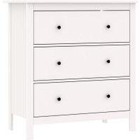 Комод Mio Tesoro Сага 3 ящика 2.08.02.020.1 (белый)