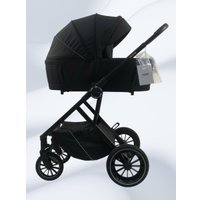 Универсальная коляска Chiccolino Platinum (3 в 1, черный)