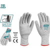 Текстильные перчатки Total TSP1702-XL