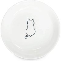 Миска HaisenPet Кошка SN0011-6383 (белый)