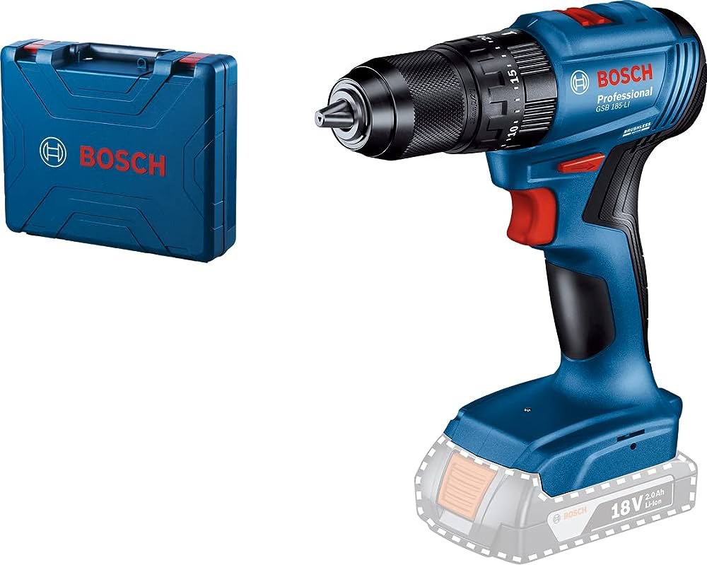

Ударная дрель-шуруповерт Bosch GSB 185-LI Professional 06019K3103 (без АКБ, кейс)