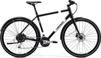 Merida Crossway Urban 100 (черный, 2018)