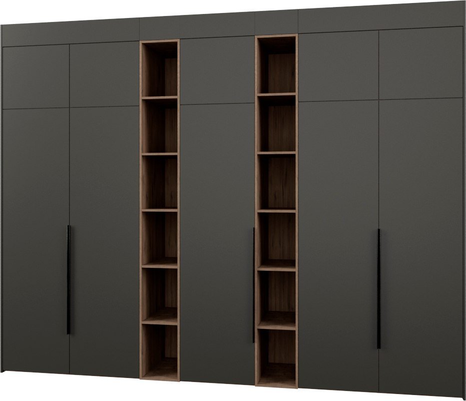 

Шкаф распашной Рэйгрупп Рэй S245-В16-1-WKW В16-1 (дуб веллингтон/кобальт)