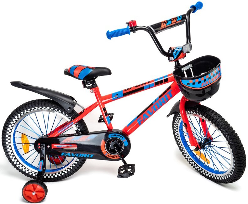 

Детский велосипед Favorit Sport 16 SPT-16RD (красный)