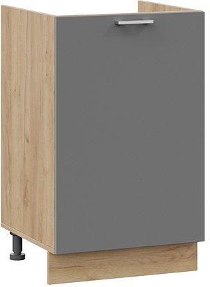 

Шкаф напольный Трия Габриэлла 1Н5М (дуб крафт золотой/титан)