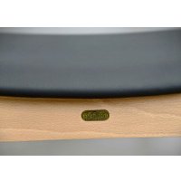 Стул с подлокотниками Sheffilton SHT-S204 (черный/прозрачный лак)