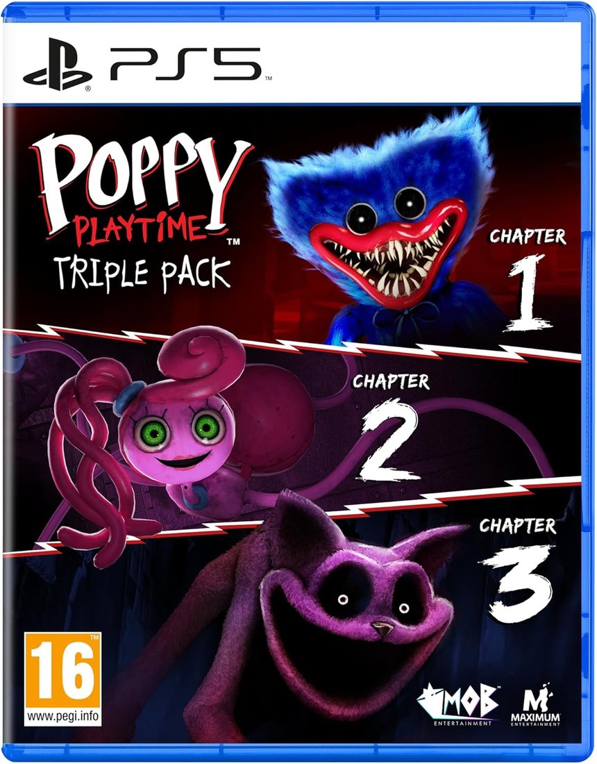 

Poppy Playtime Triple Pack для PlayStation 5