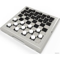 Шахматы/шашки Десятое королевство 03885 (серый) в Мозыре