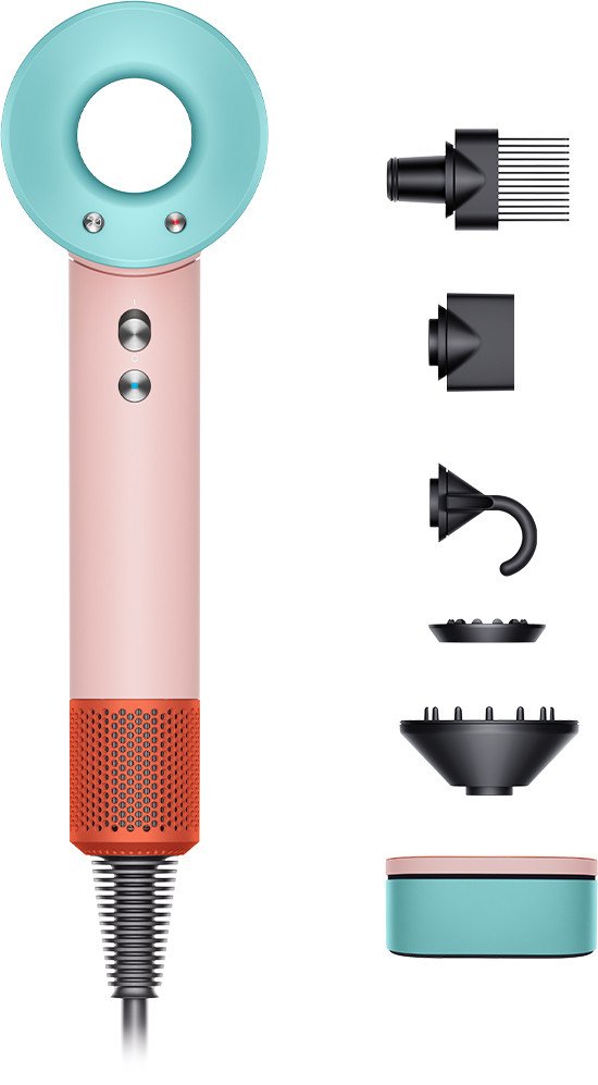 

Фен Dyson HD07 Supersonic 508272-01 (с переходником на евровилку, керамический поп)