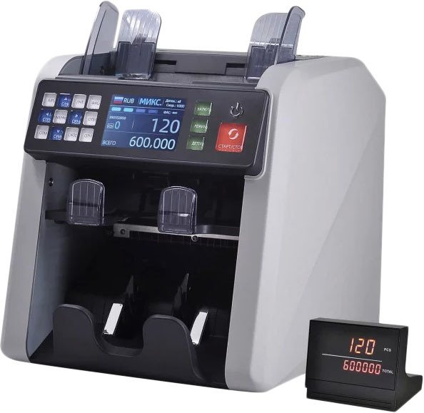 

Счетчик-сортировщик банкнот Mertech C-200 CIS Double