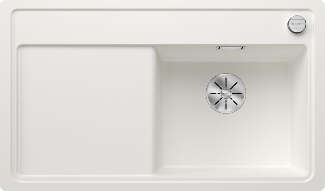 

Кухонная мойка Blanco Zenar 45 S-F 523816 (правая, белый)