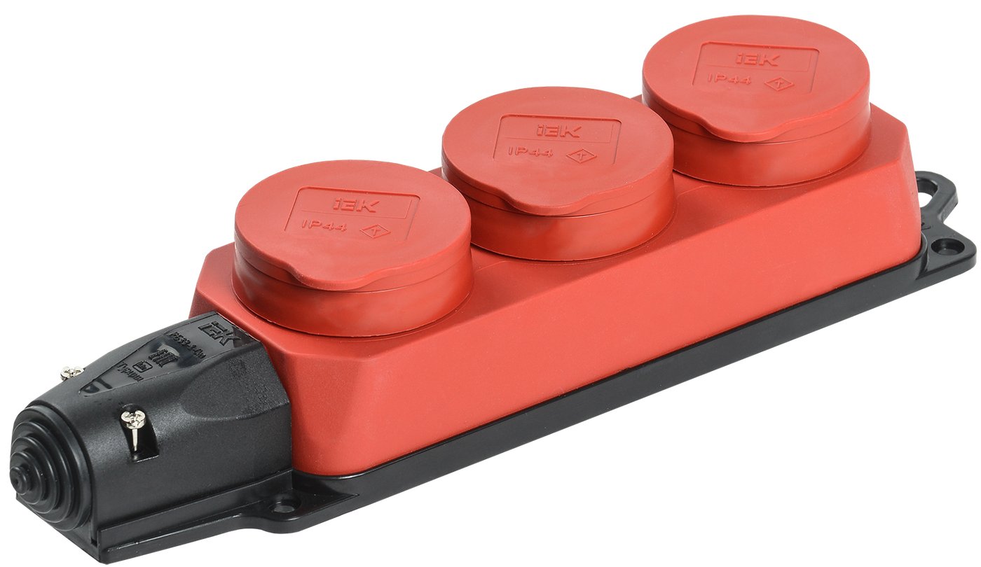 

Розетка промышленная IEK PKR61-016-2-K04