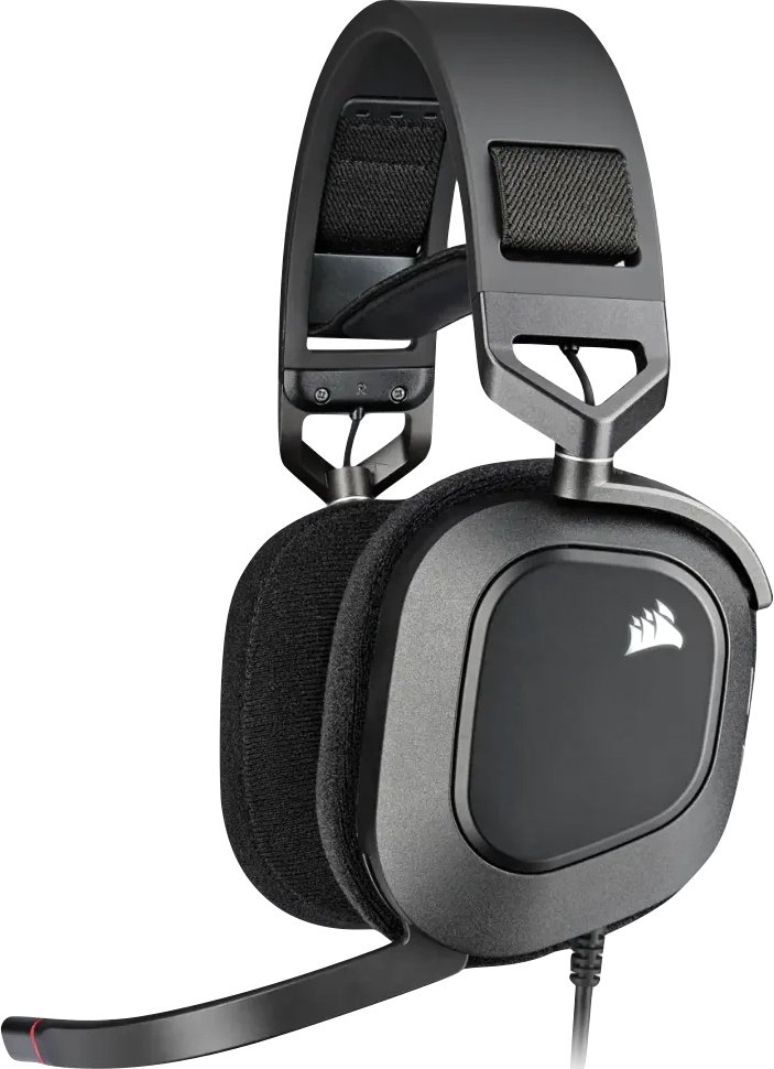 

Наушники Corsair HS80 RGB USB (карбон)