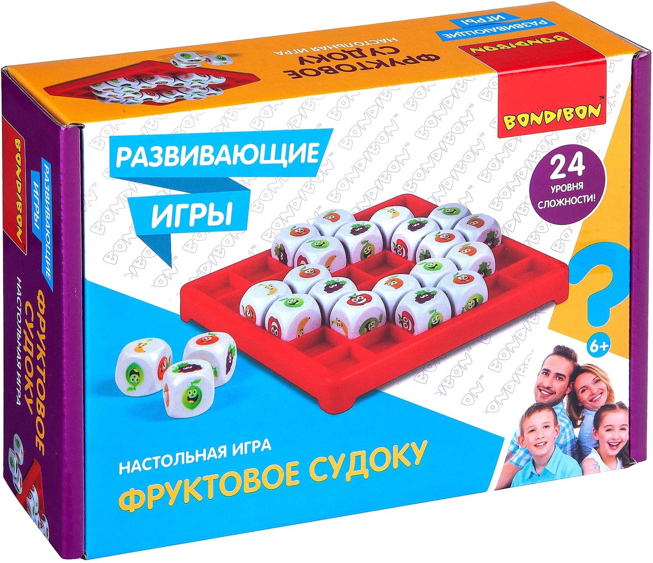 

Развивающая игра Bondibon Фруктовое судоку ВВ4513