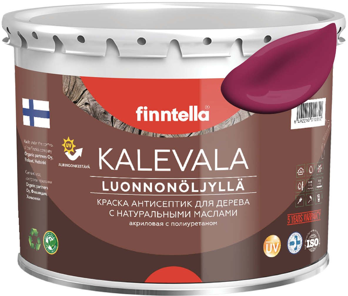 

Краска Finntella Kalevala Kirsikka F-13-1-3-FL126 2.7 л (розовый)