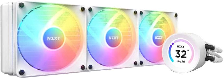 

Система жидкостного охлаждения для процессора NZXT Kraken Elite 360 RGB RL-KR36E-W1