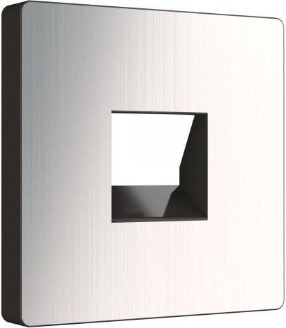 

Накладка для компьютерной/телефонной розетки Werkel W1191202 (глянцевый никель)