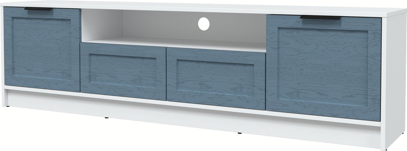 

Тумба Интерлиния ТВ Концепт Тренд КТ-ТВ4-50 (белый платинум/дуб лазурный)