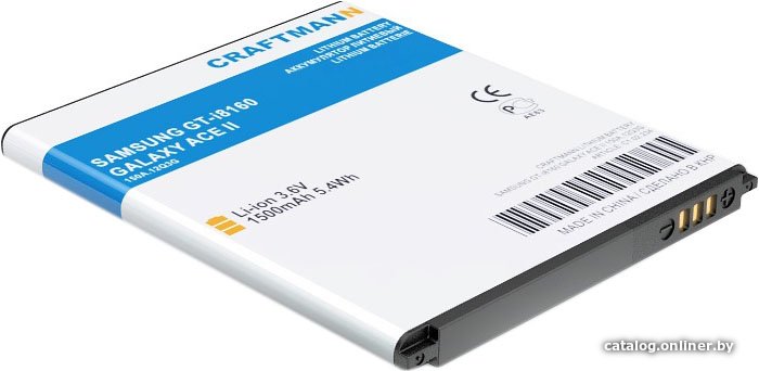 Аккумулятор для телефона Craftmann C1.02.234 (совместим с Samsung EB425161LU)