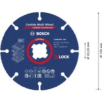 Отрезной диск Bosch Expert 2608901193