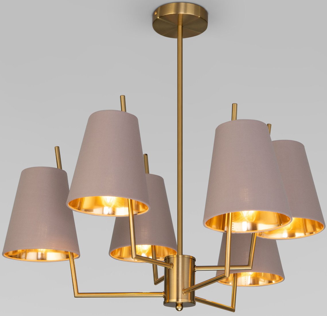 

Подвесная люстра Евросвет 60173/6 (латунь)