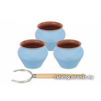 Набор горшочков Elan Gallery TerraCotta 570100 в Витебске