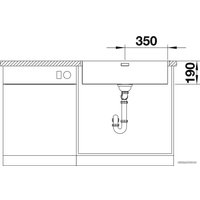 Кухонная мойка Blanco Andano 700-IF/A 525246 (с клапаном-автоматом, сатин)