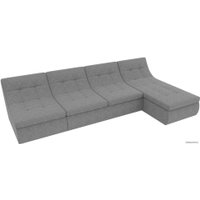 Угловой диван Лига диванов Холидей 101839 (серый)