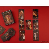 Игральные карты Эксмо. Лес Любви. Колода-оракул для сердечных вопросов (50 карт и руководство для гадания в подарочном футляре)