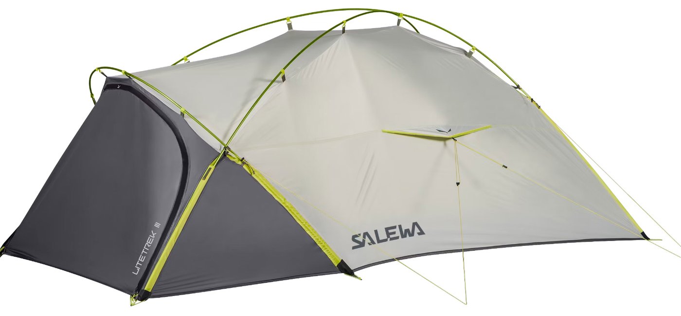 

Треккинговая палатка Salewa Litetrek III Tent (светло-серый/зеленый)