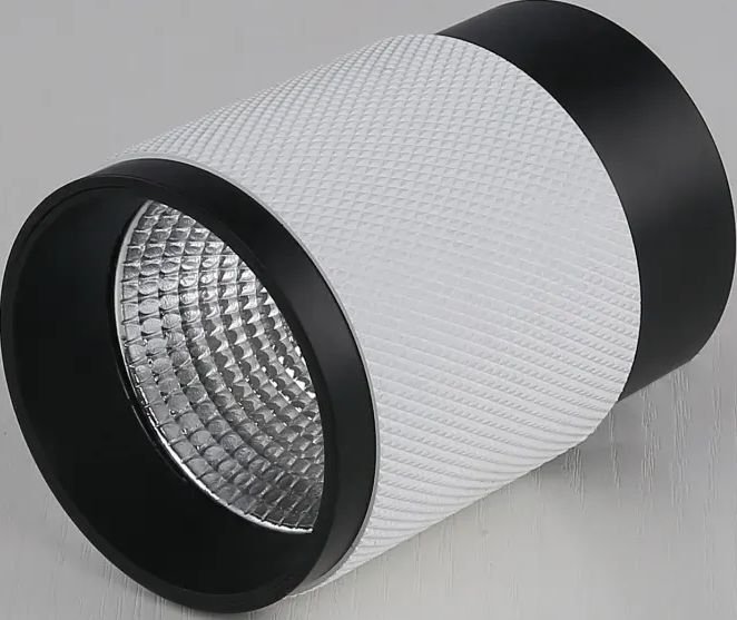 Спот iLedex Delta 1955-10W-3000K-36 BK+WH