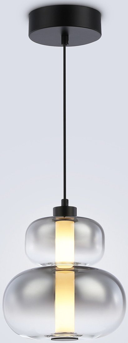 

Подвесная люстра Ambrella light LH11052 BK/SM (черный/дымчатый)