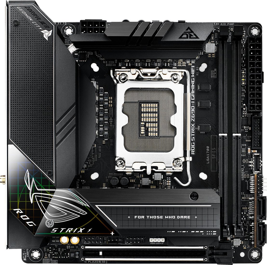 

Материнская плата ASUS ROG Strix Z690-I Gaming WiFi