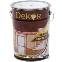 Эмаль Dekor для пола (желтый/коричневый, 20 кг)