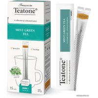 Зеленый чай Teatone Green Tea - Зеленый чай Мята 15 стиков в Барановичах