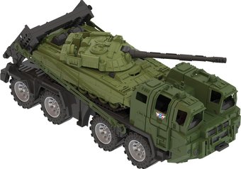 Грузовик Нордпласт Военный тягач Щит с танком 258