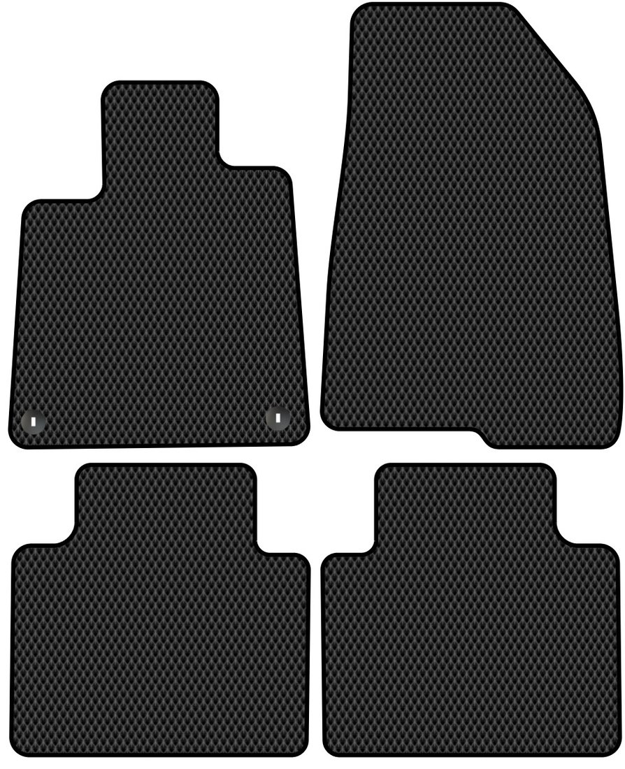 

Комплект ковриков для авто Alicosta Honda Accord X (седан / CV) 2019 - 2022 (черный, ромб)