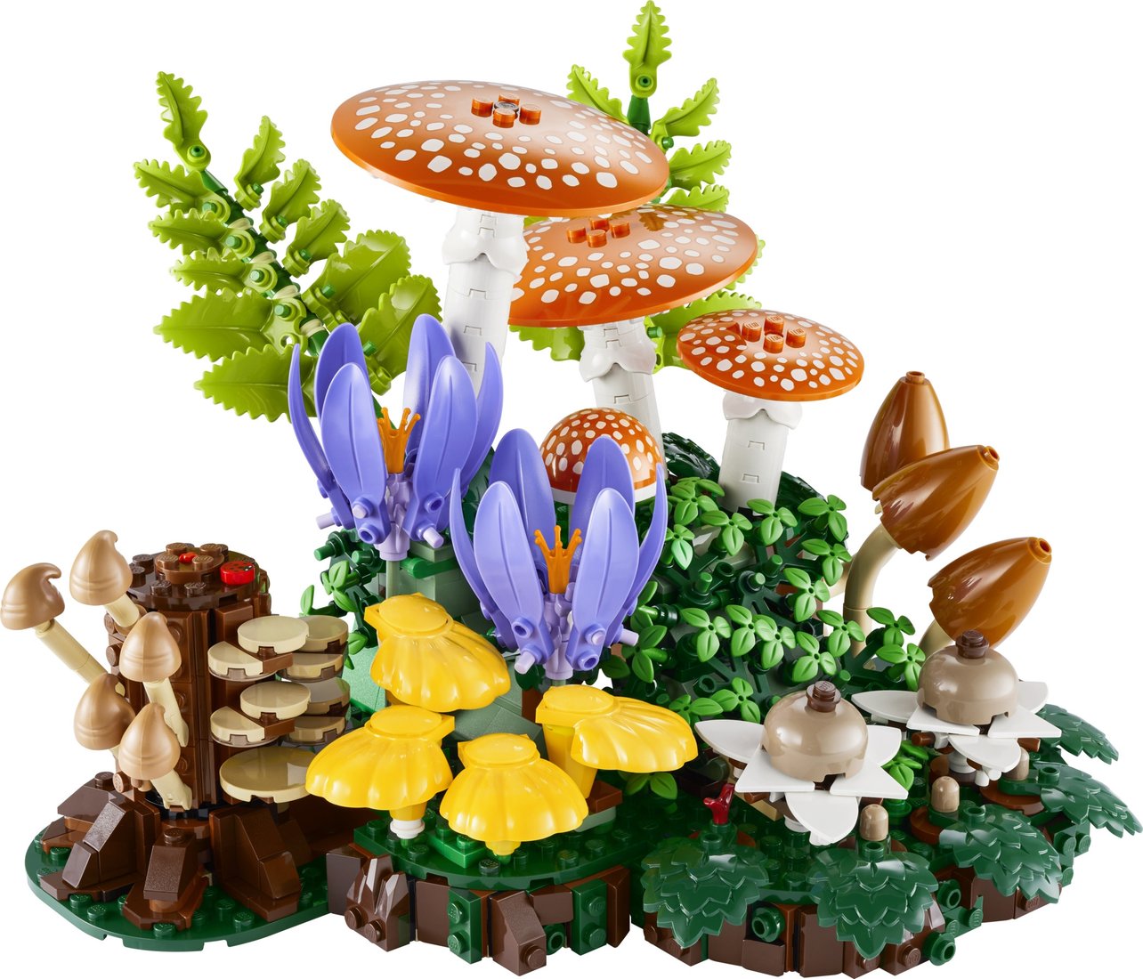 Конструктор LEGO Botanicals 11505 Лесные грибы