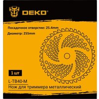 Нож для триммера Deko L-TB40-M 084-2024