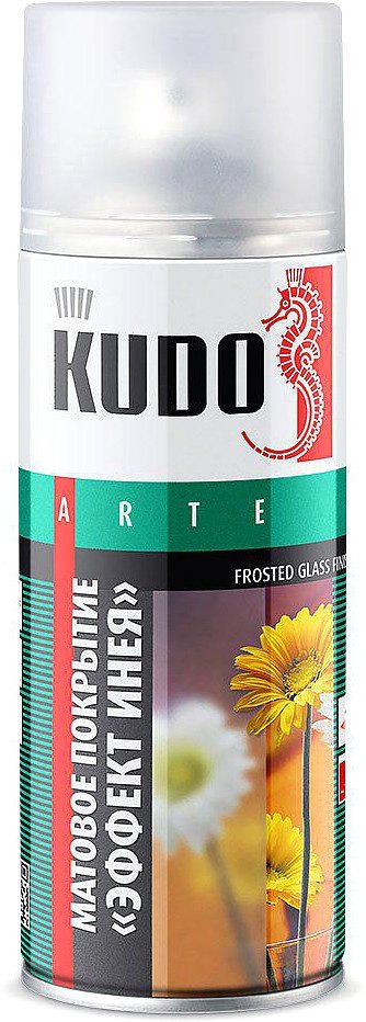 

Автомобильная краска Kudo Эффект инея для стекла 520мл KU-9031