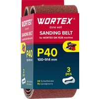 Набор шлифлент Wortex 1325973 (3шт)