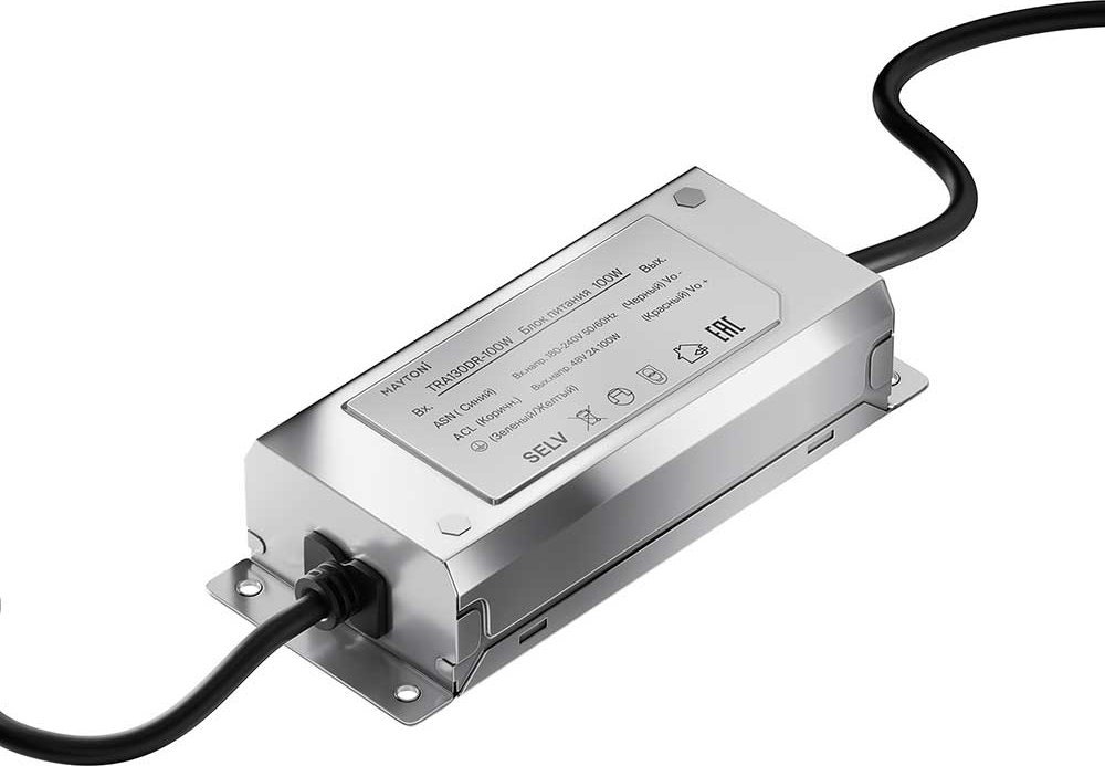 

Блок питания Maytoni Technical Power Supply Radity Parity 48V 100W TRA130DR-100W