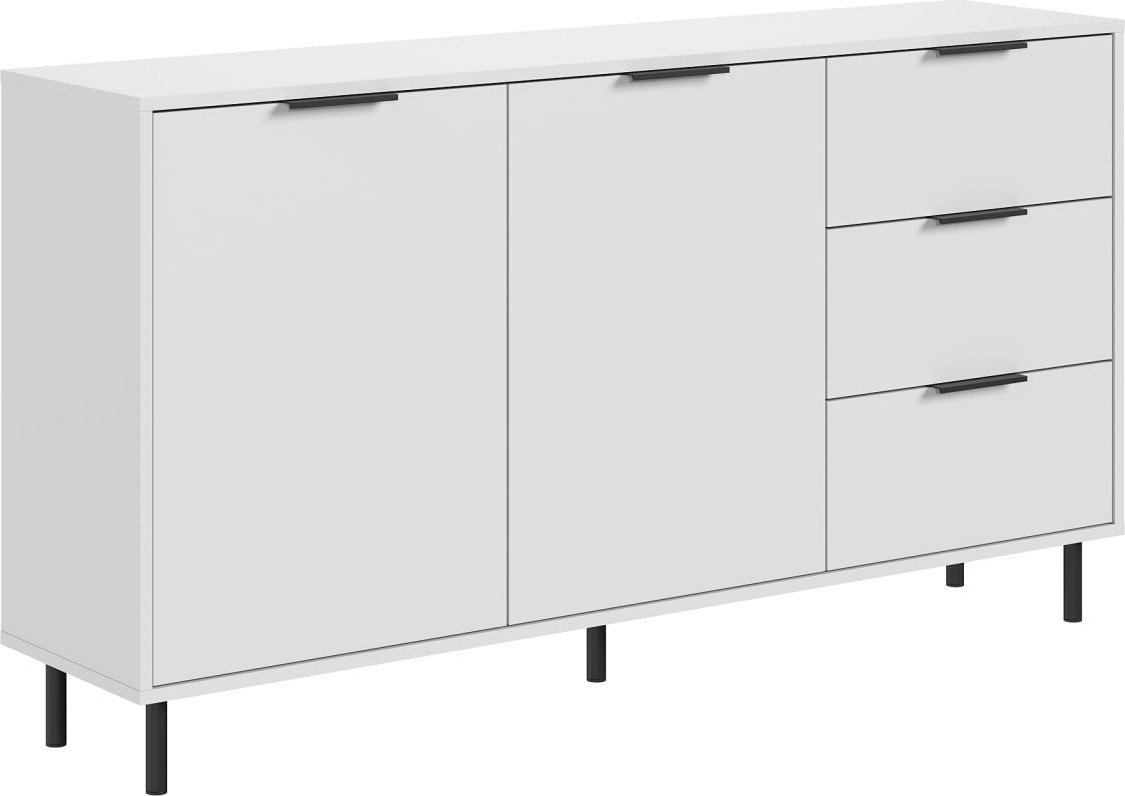 

Тумба Mio Tesoro Rimini KOM2D3S/150 (белый/белый)