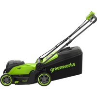 Газонокосилка Greenworks GD24X2LM411K4 2520907UD (с 2-мя АКБ)