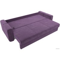 Диван Лига диванов Лига-031 121267 (микровельвет сиреневый)
