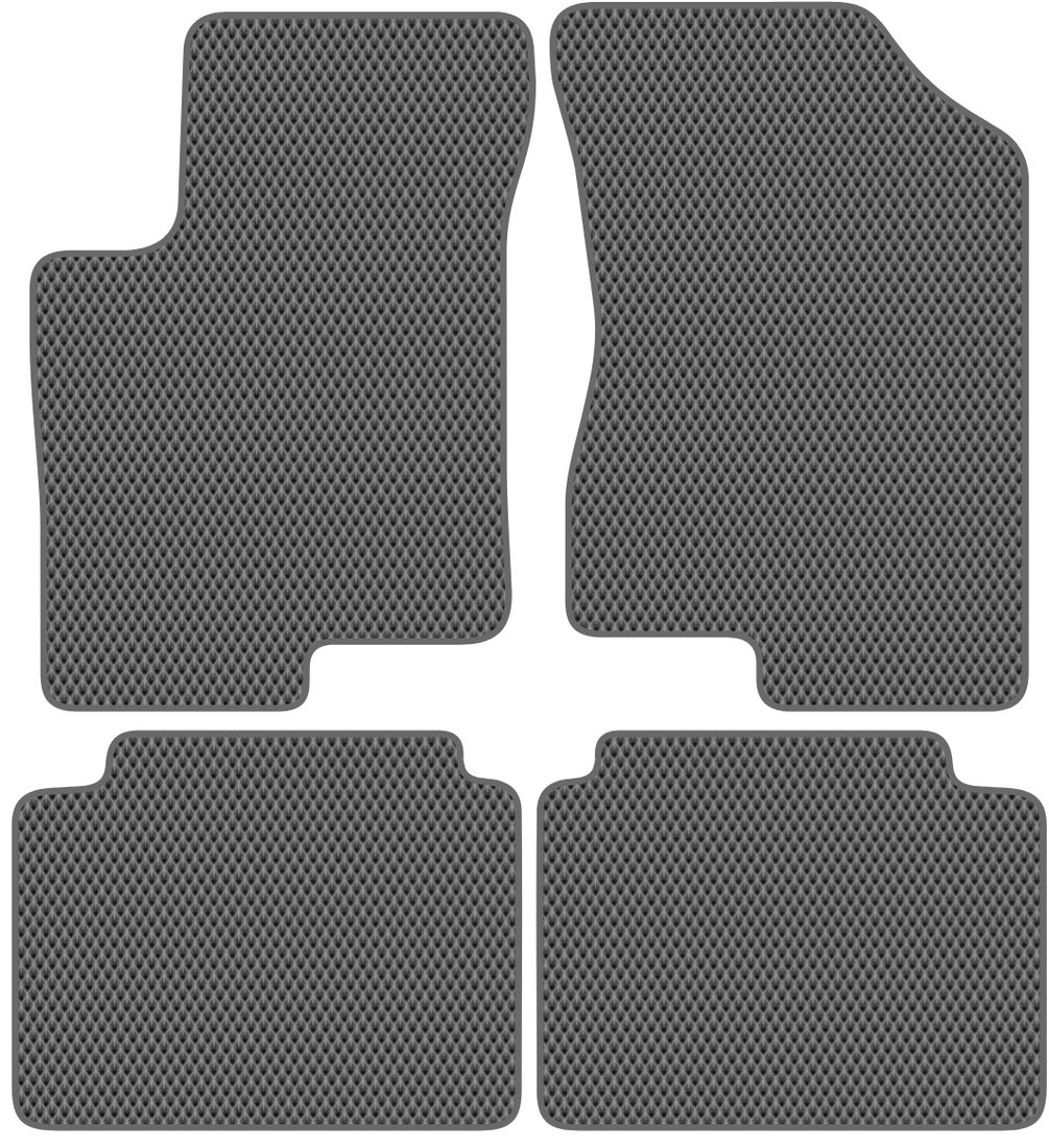 

Комплект ковриков для авто Alicosta Hyundai Sonata V (седан / NF) 2008 - 2010 (серый, ромб)