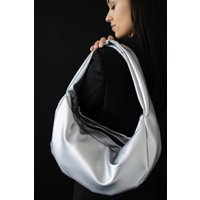 Женская сумка MT.style Hobo (серебристый)